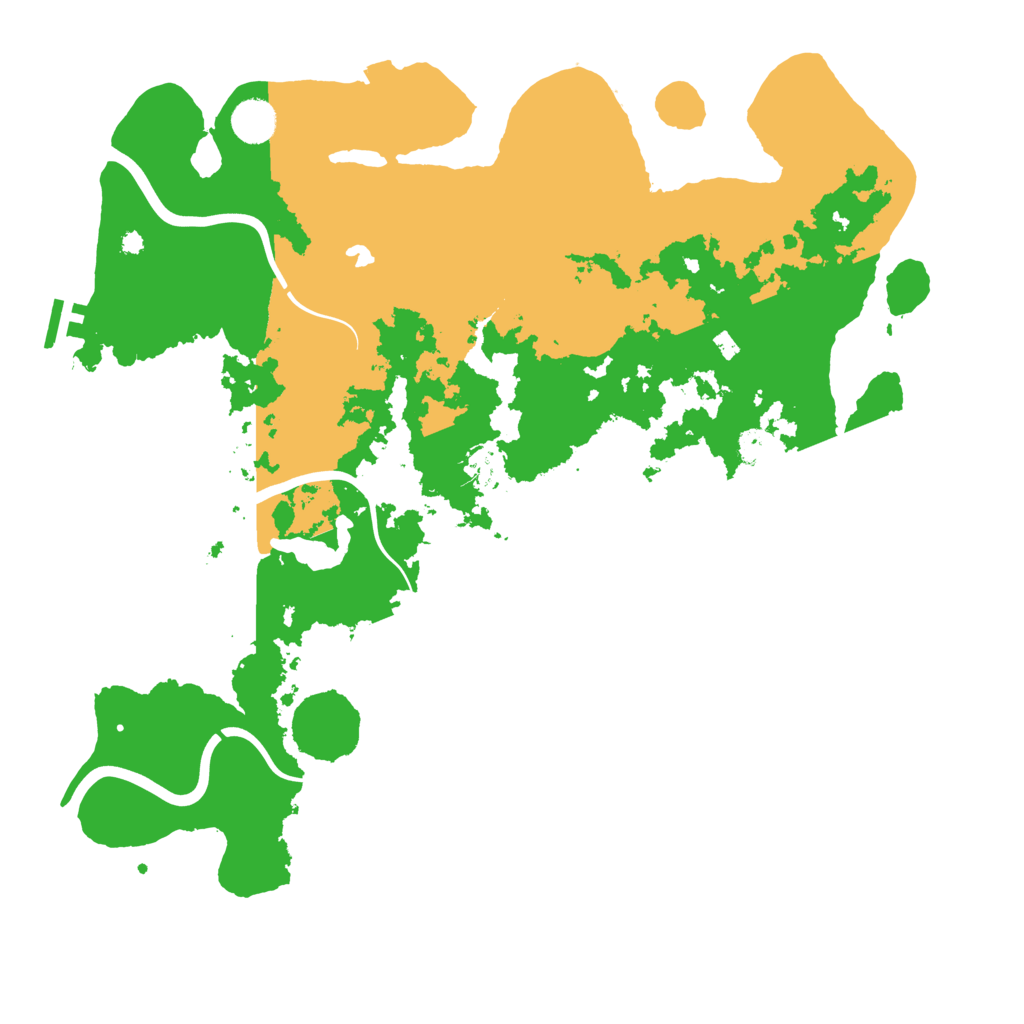 Biome Rust Map: Procedural Map, Size: 4100, Seed: 1552300554