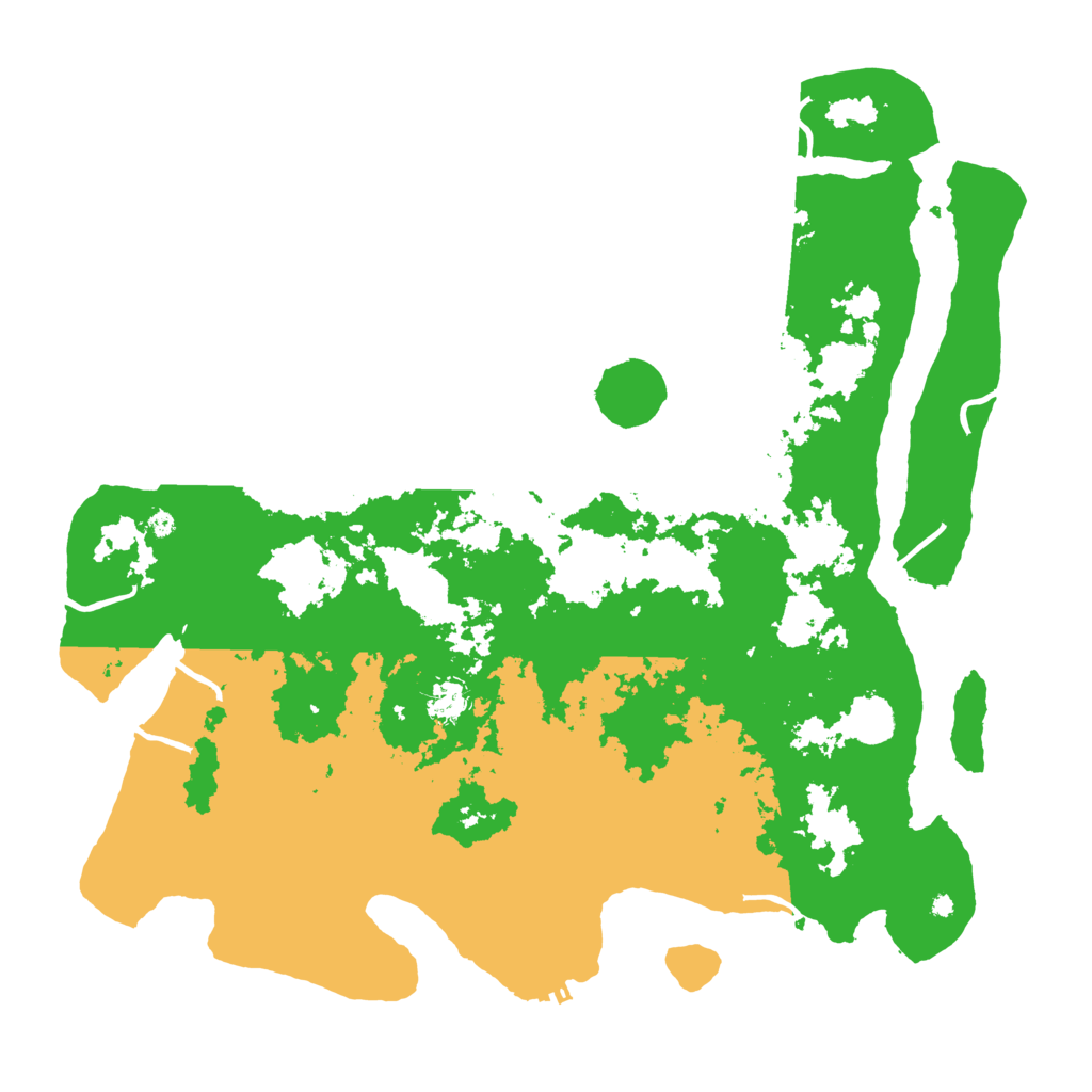 Biome Rust Map: Procedural Map, Size: 4500, Seed: 20856