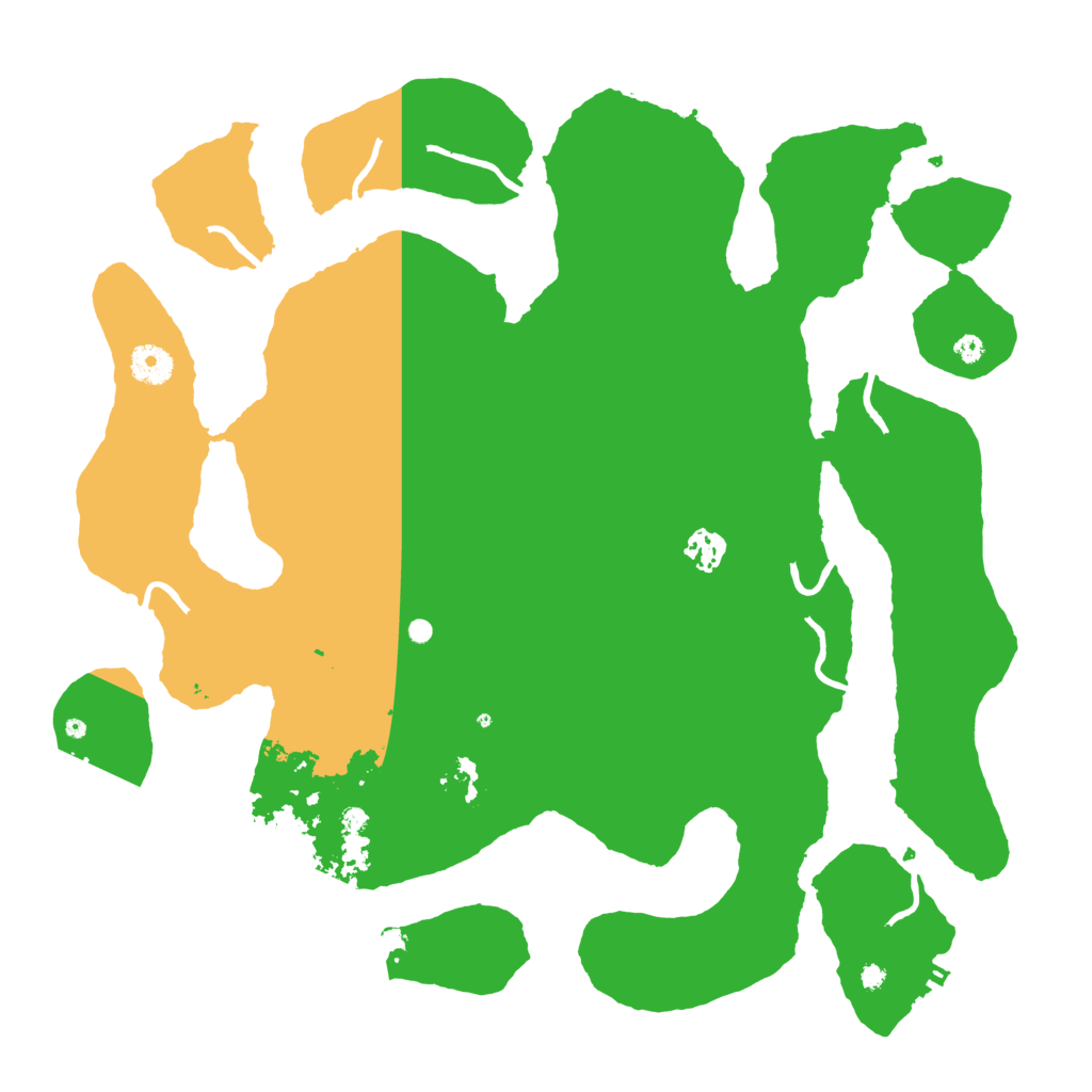 Biome Rust Map: Procedural Map, Size: 4000, Seed: 5157427