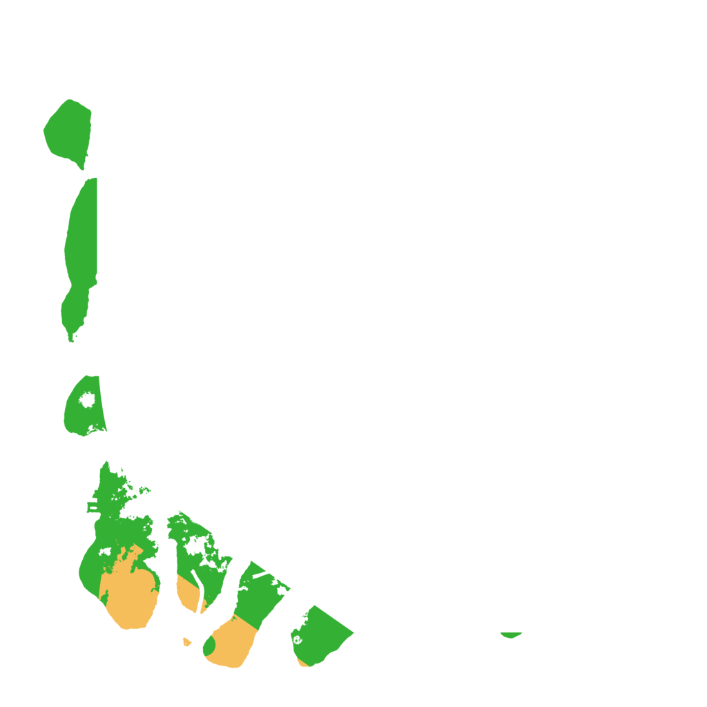 Biome Rust Map: Procedural Map, Size: 4096, Seed: 100312