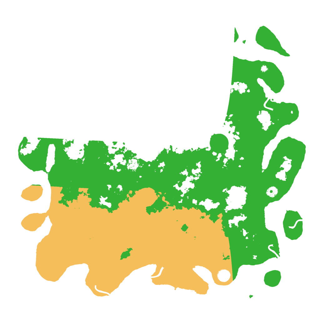 Biome Rust Map: Procedural Map, Size: 4500, Seed: 48704136