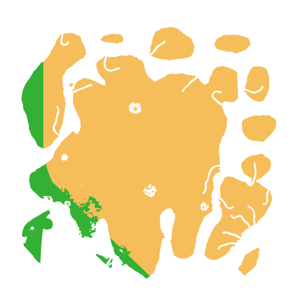 Biome Rust Map: Procedural Map, Size: 3700, Seed: 1031840909