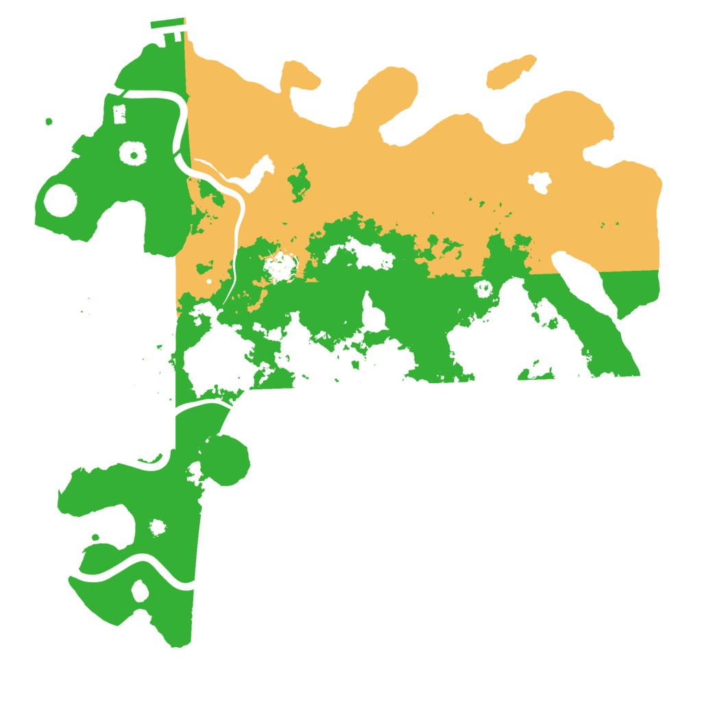 Biome Rust Map: Procedural Map, Size: 4000, Seed: 1258169964