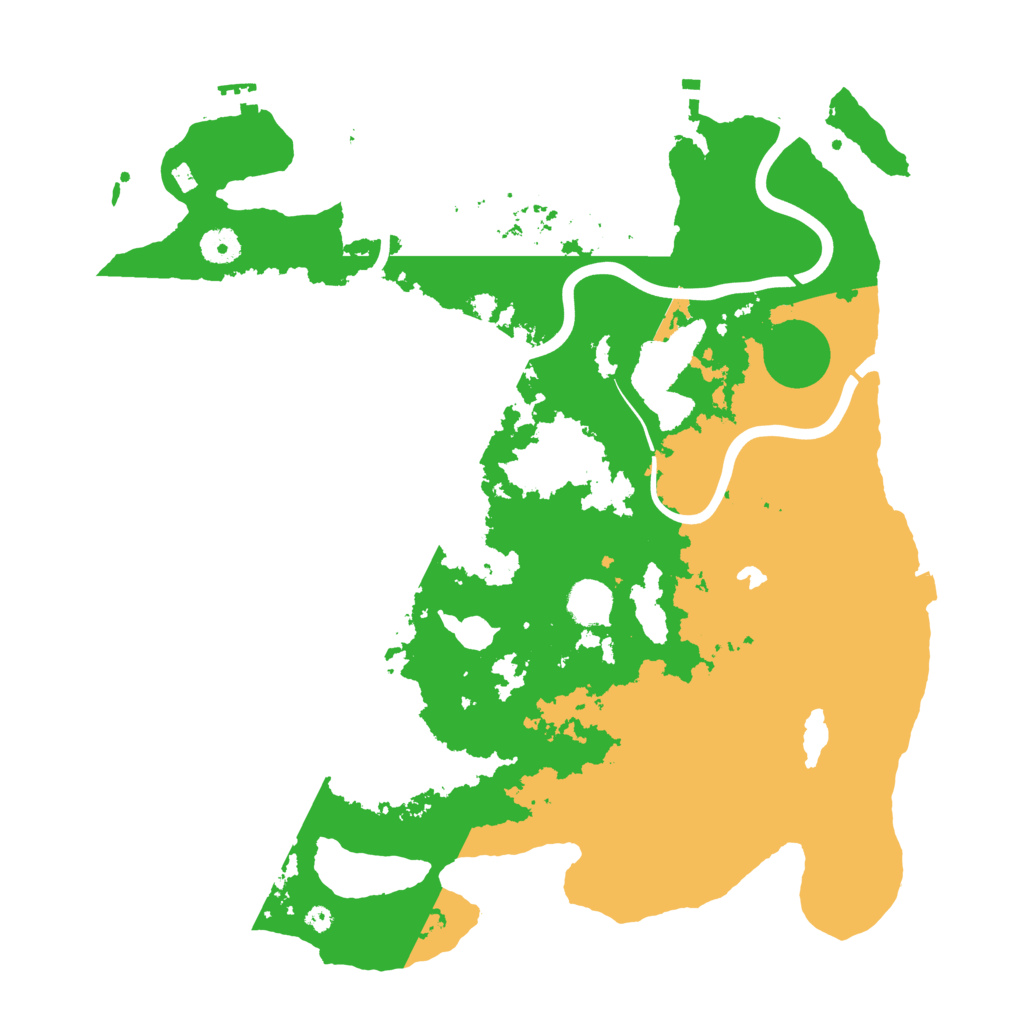 Biome Rust Map: Procedural Map, Size: 4050, Seed: 1015485697
