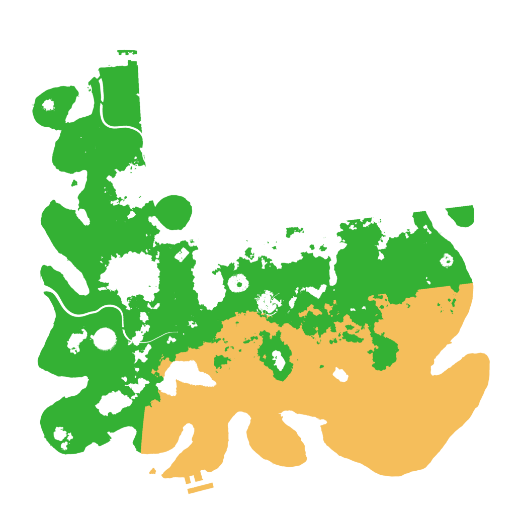 Biome Rust Map: Procedural Map, Size: 4000, Seed: 43844645