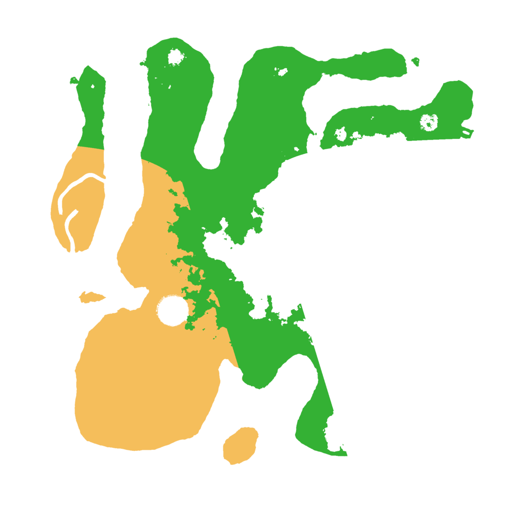 Biome Rust Map: Procedural Map, Size: 3000, Seed: 1086867052