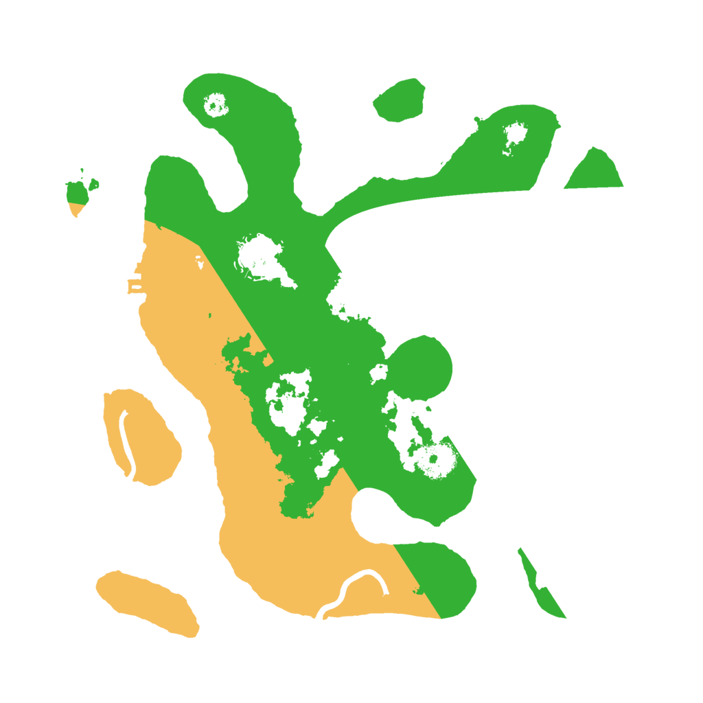 Biome Rust Map: Procedural Map, Size: 3000, Seed: 851353