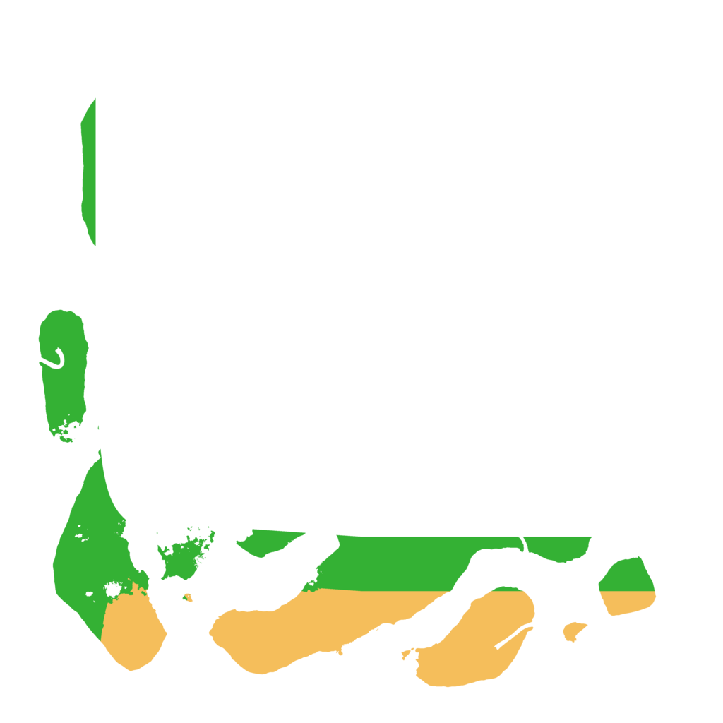 Biome Rust Map: Procedural Map, Size: 3950, Seed: 530558265