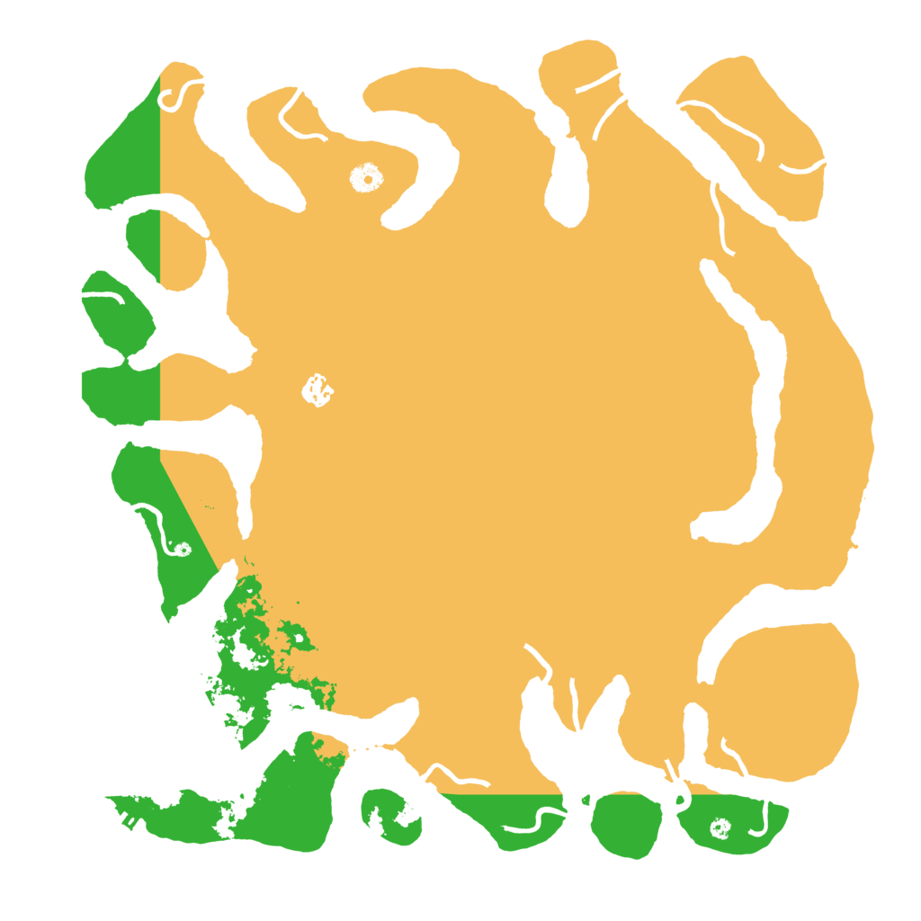 Biome Rust Map: Procedural Map, Size: 4500, Seed: 1012981201