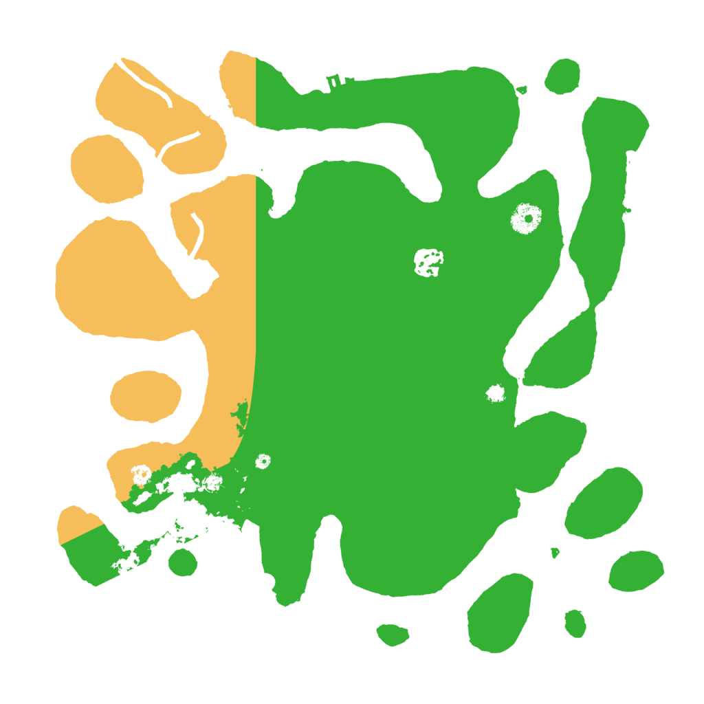 Biome Rust Map: Procedural Map, Size: 3500, Seed: 234576343