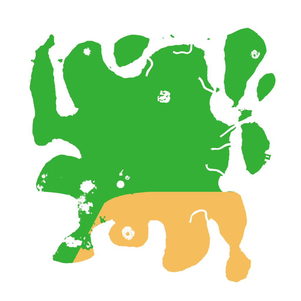 Biome Rust Map: Procedural Map, Size: 3500, Seed: 1638490899