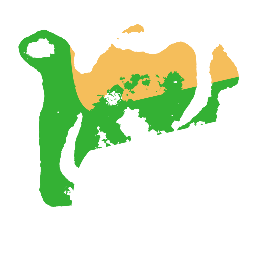 Biome Rust Map: Barren, Size: 3000, Seed: 2068123