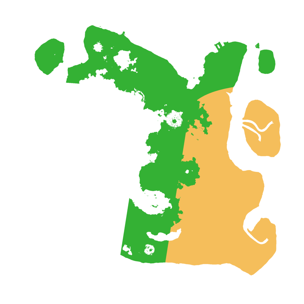 Biome Rust Map: Procedural Map, Size: 3000, Seed: 193167