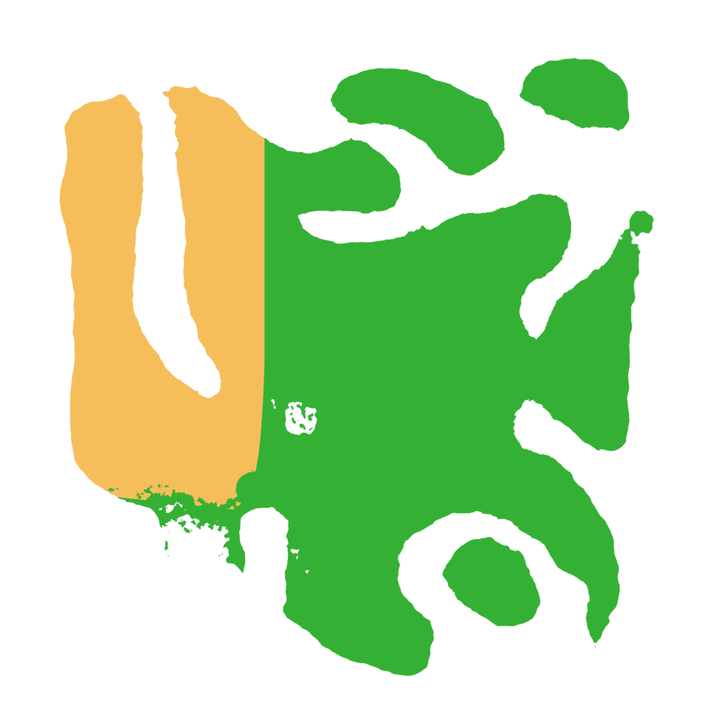 Biome Rust Map: Barren, Size: 3200, Seed: 907