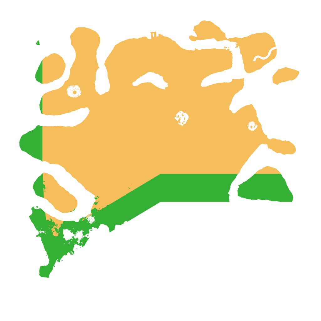 Biome Rust Map: Procedural Map, Size: 3600, Seed: 199505716