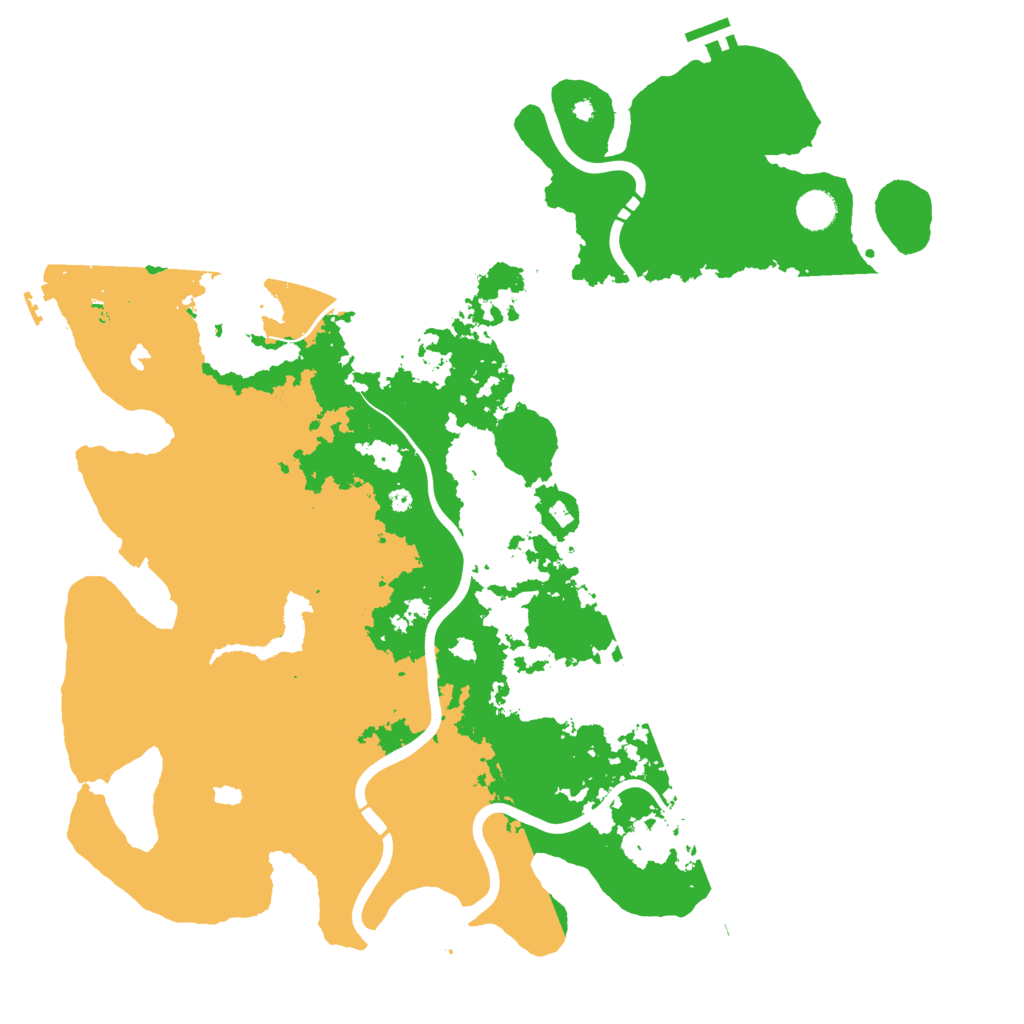 Biome Rust Map: Procedural Map, Size: 4500, Seed: 1548265969