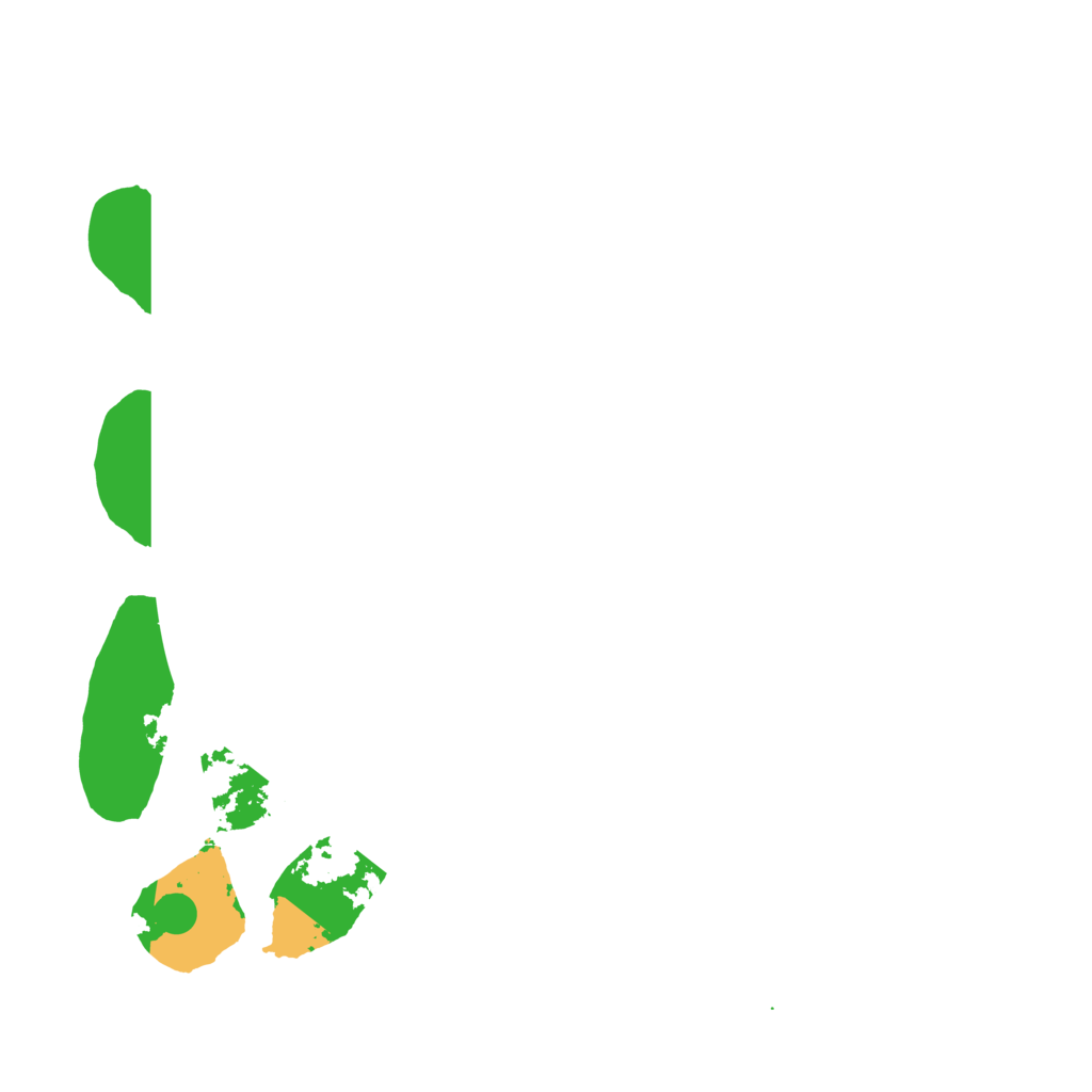 Biome Rust Map: Barren, Size: 3500, Seed: 547