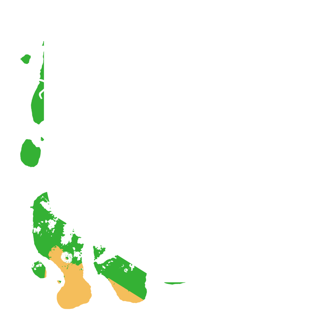 Biome Rust Map: Procedural Map, Size: 4200, Seed: 255822282