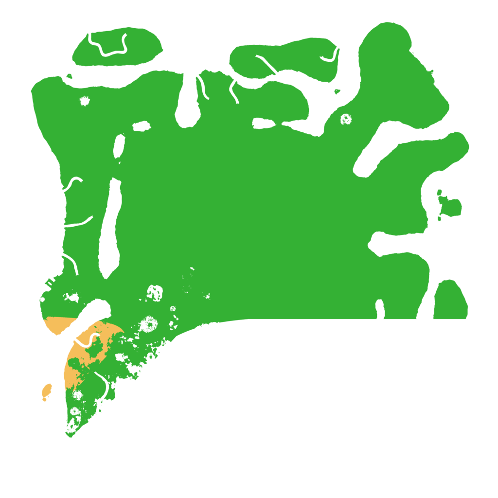 Biome Rust Map: Procedural Map, Size: 4500, Seed: 1686986632