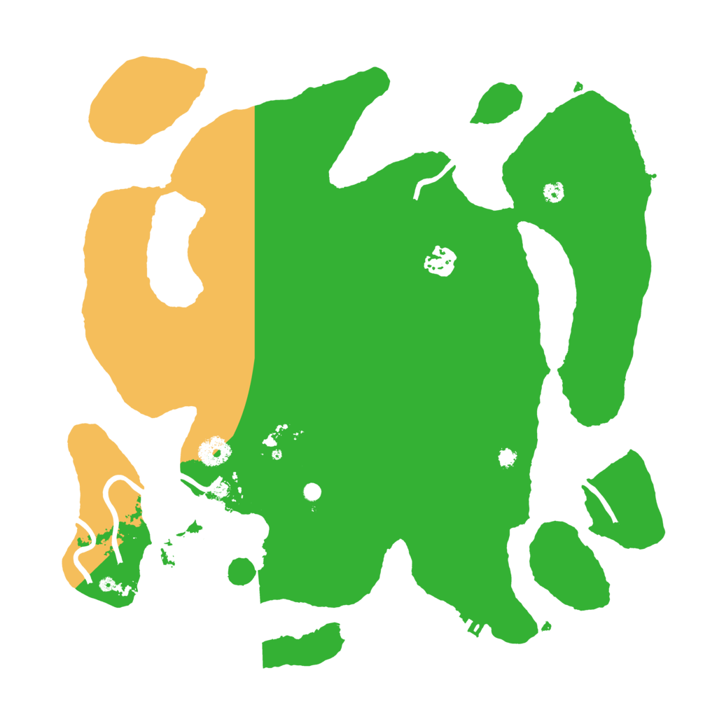 Biome Rust Map: Procedural Map, Size: 3550, Seed: 31912520