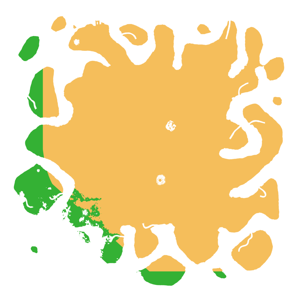 Biome Rust Map: Procedural Map, Size: 4500, Seed: 4589237