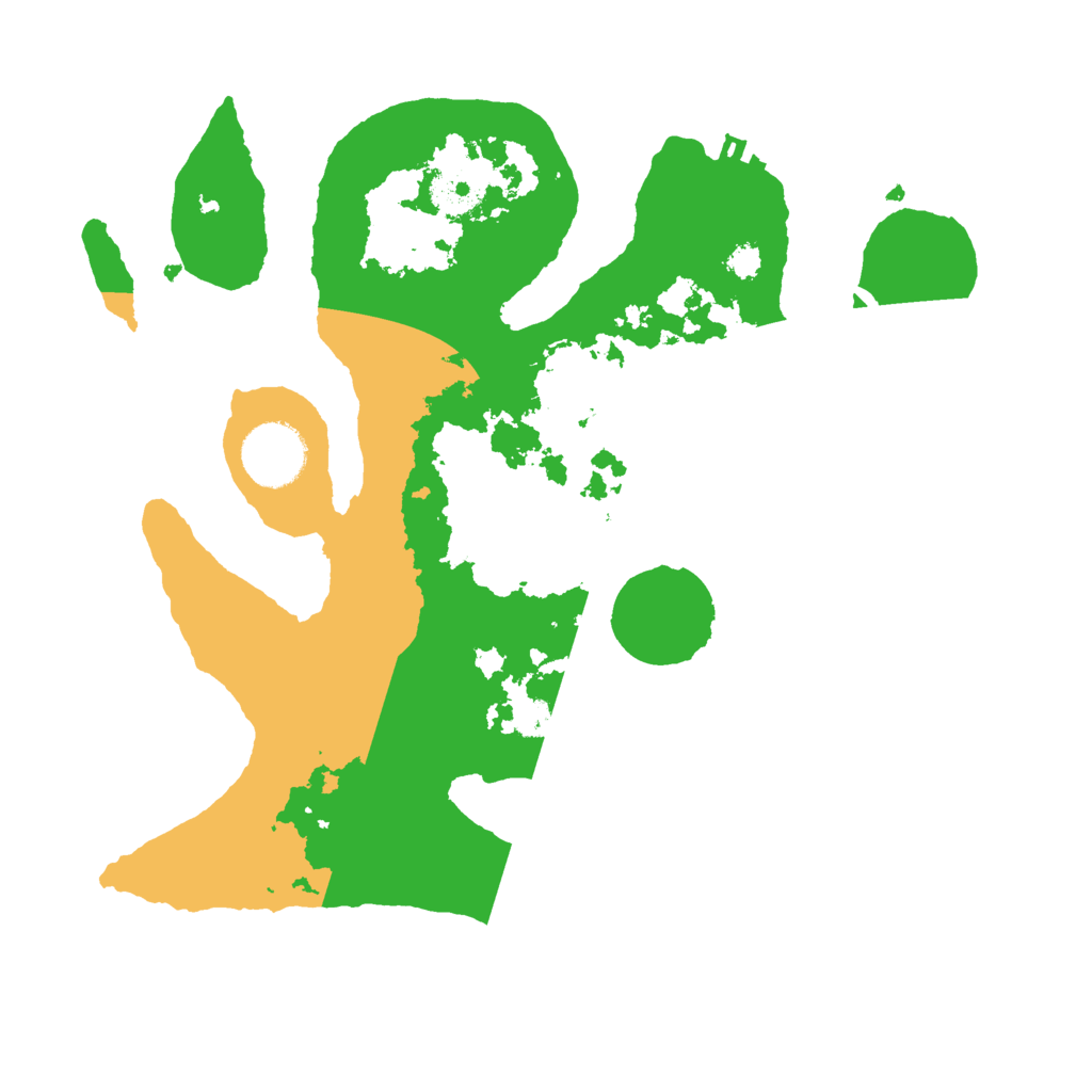 Biome Rust Map: Procedural Map, Size: 3000, Seed: 728208013