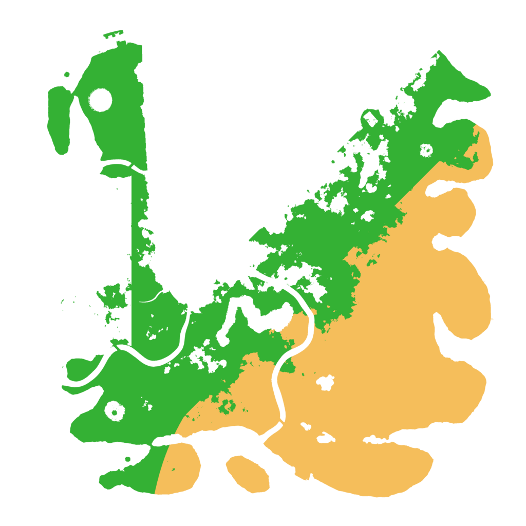 Biome Rust Map: Procedural Map, Size: 4000, Seed: 800316006