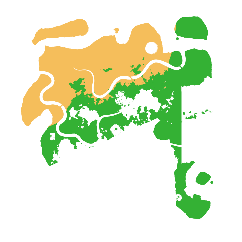 Biome Rust Map: Procedural Map, Size: 3500, Seed: 1249443960