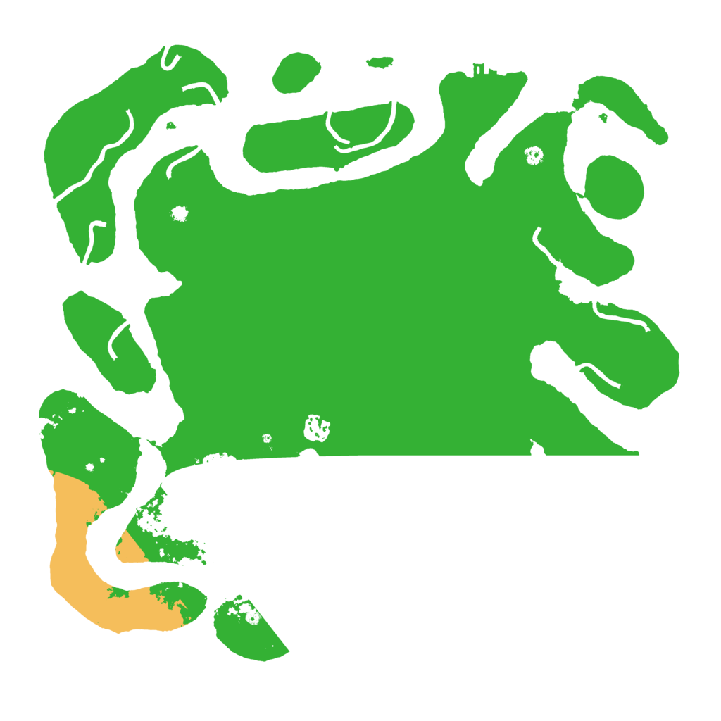 Biome Rust Map: Procedural Map, Size: 4000, Seed: 97854587