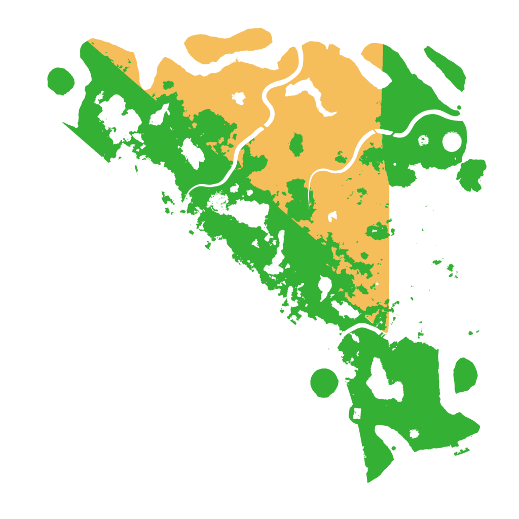 Biome Rust Map: Procedural Map, Size: 5000, Seed: 102030405