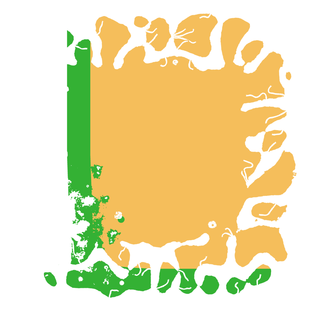 Biome Rust Map: Procedural Map, Size: 6000, Seed: 81