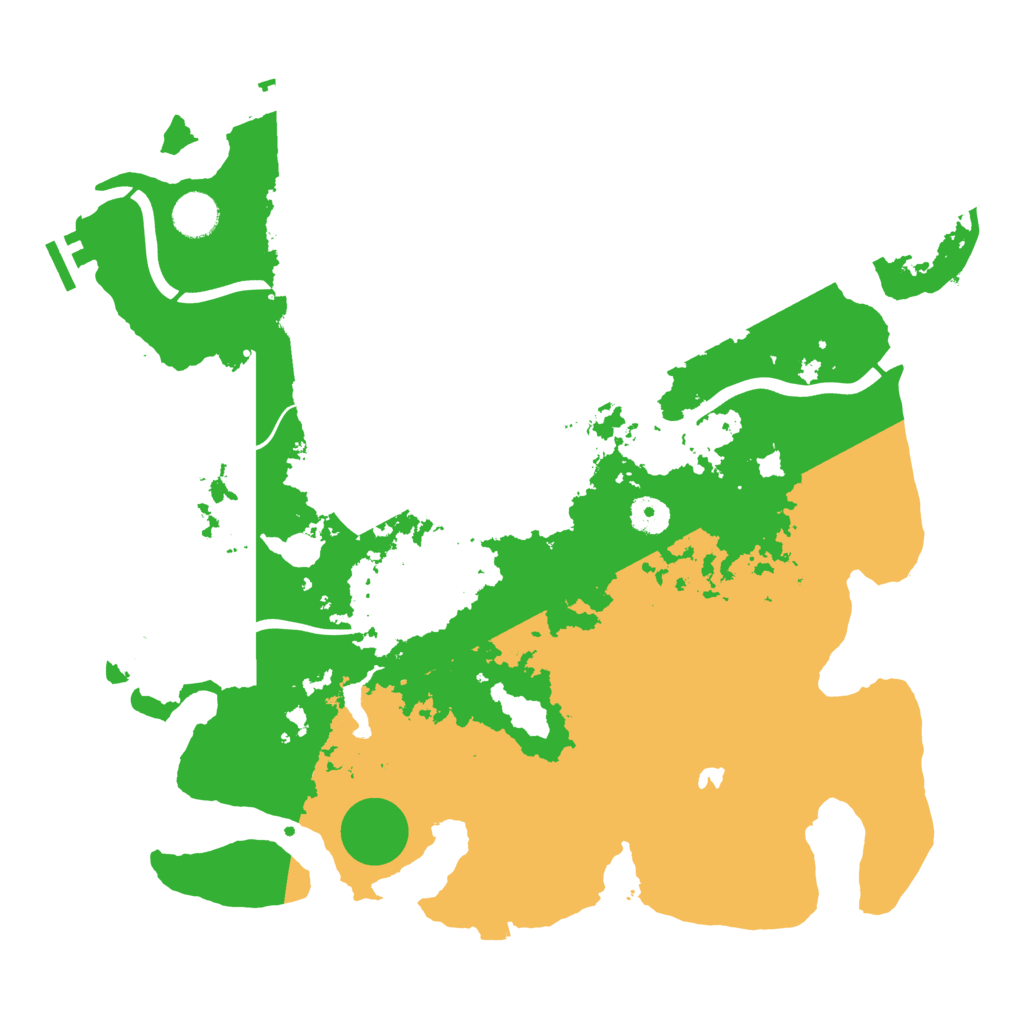Biome Rust Map: Procedural Map, Size: 4000, Seed: 181269