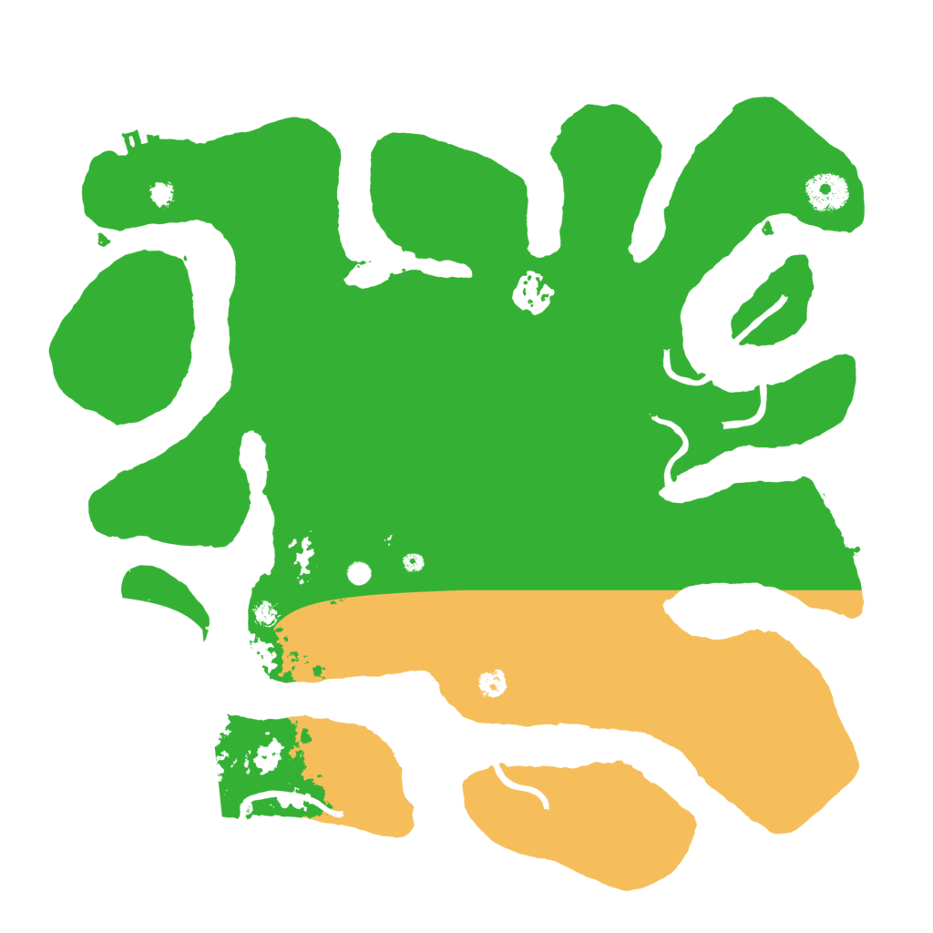 Biome Rust Map: Procedural Map, Size: 3500, Seed: 60051857