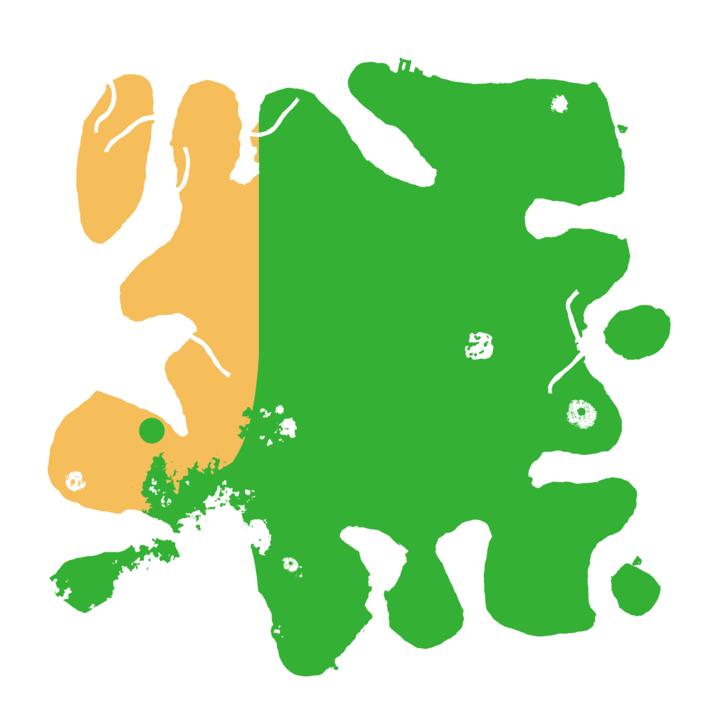 Biome Rust Map: Procedural Map, Size: 3700, Seed: 1919471536