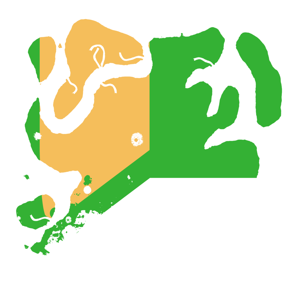 Biome Rust Map: Procedural Map, Size: 3500, Seed: 175668421