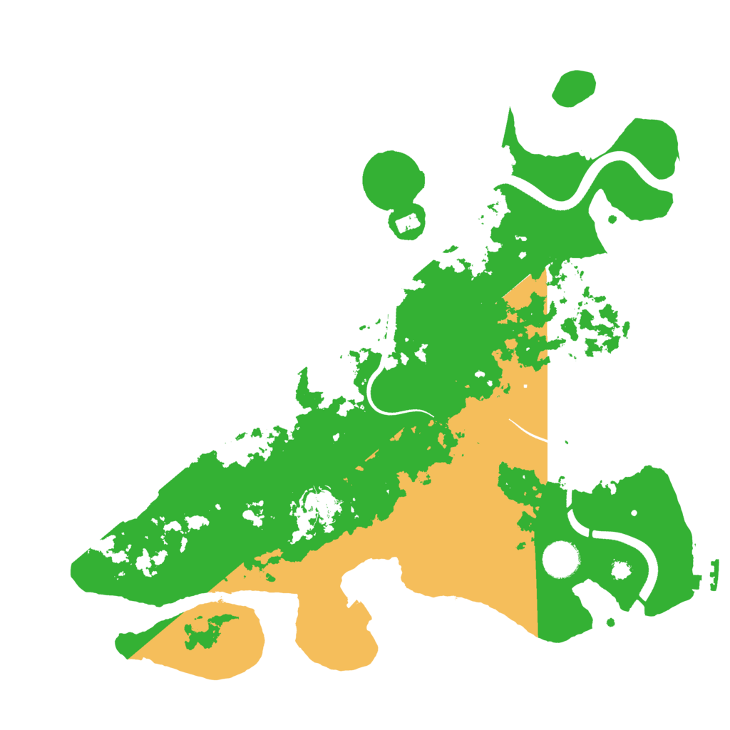 Biome Rust Map: Procedural Map, Size: 3500, Seed: 187920096