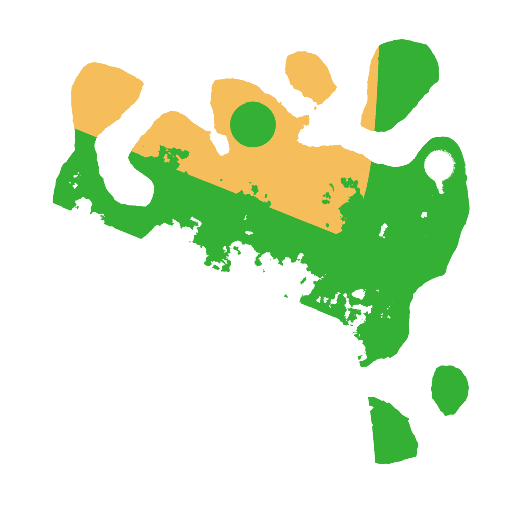 Biome Rust Map: Barren, Size: 3000, Seed: 165663773