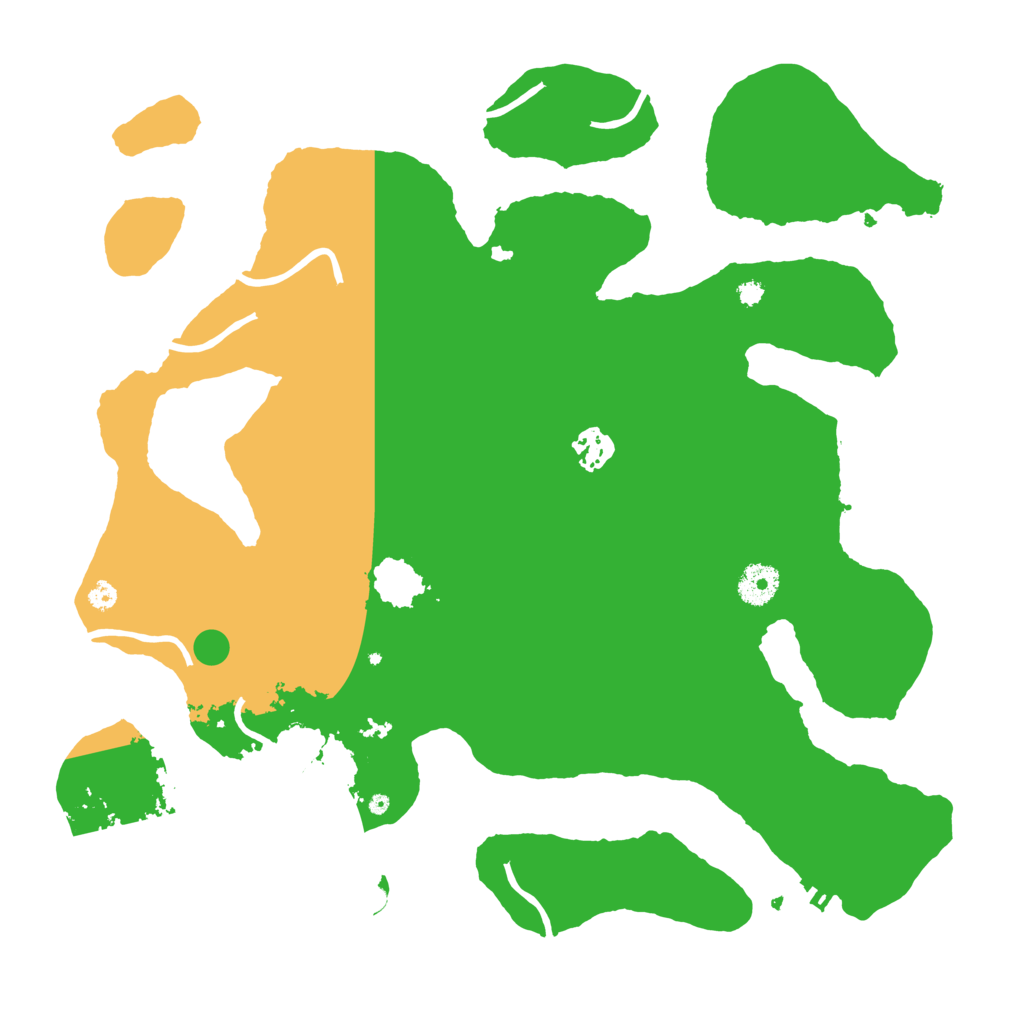 Biome Rust Map: Procedural Map, Size: 3750, Seed: 26