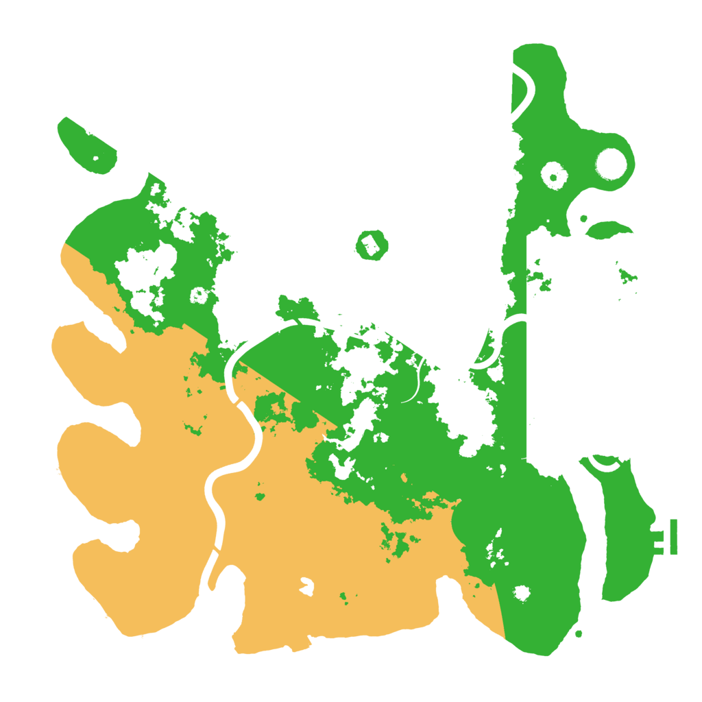Biome Rust Map: Procedural Map, Size: 4000, Seed: 1345639730