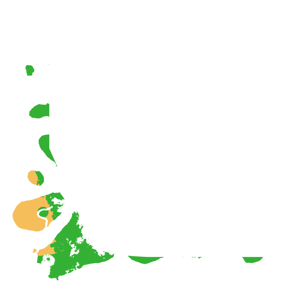 Biome Rust Map: Procedural Map, Size: 3600, Seed: 56456322