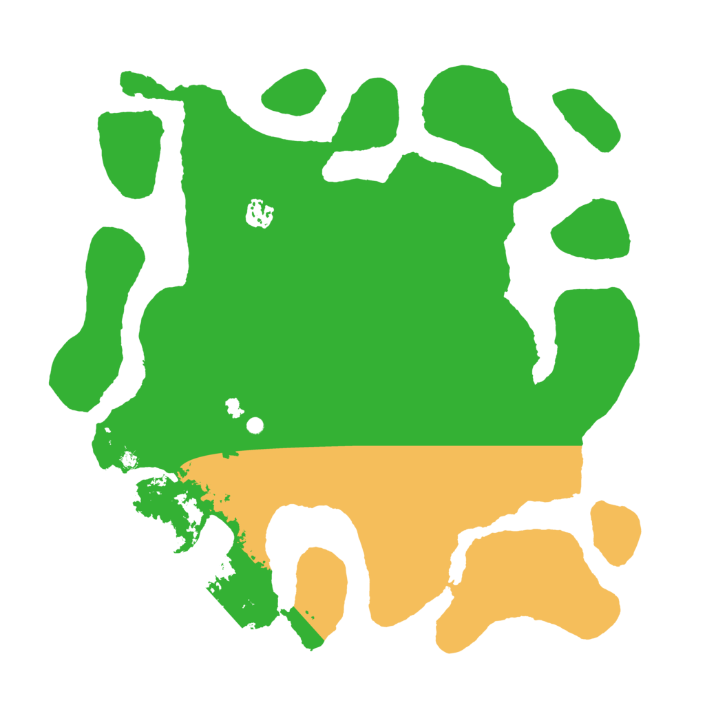 Biome Rust Map: Barren, Size: 3700, Seed: 1860799208