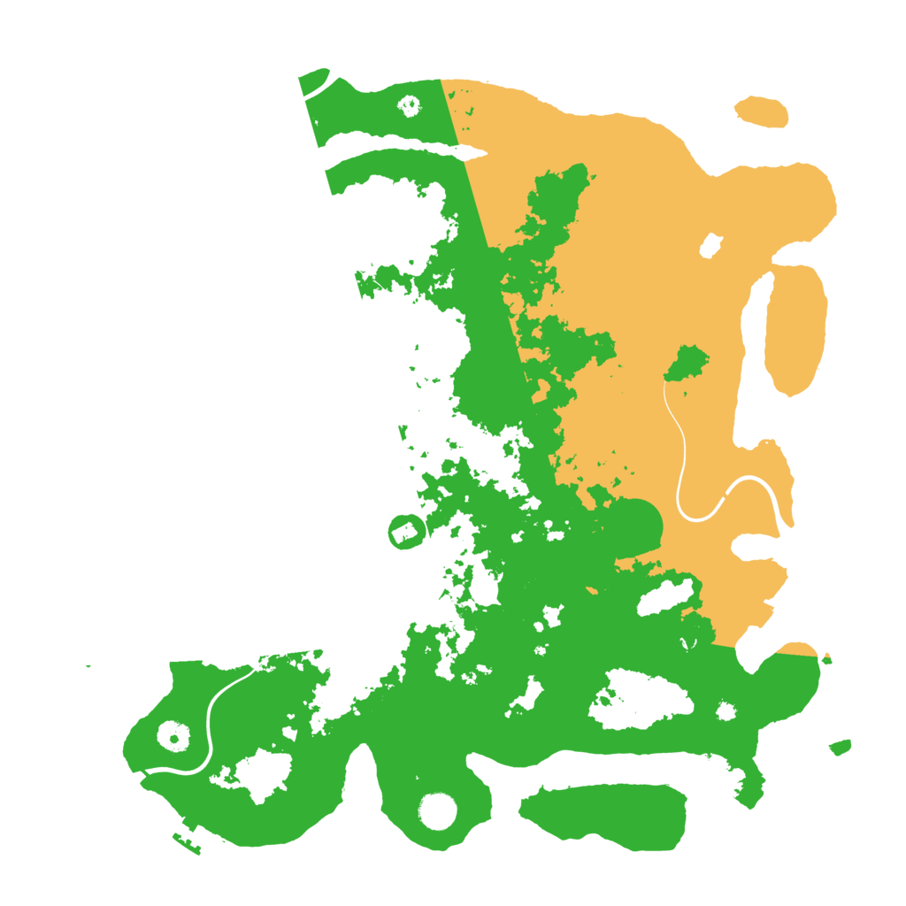 Biome Rust Map: Procedural Map, Size: 4250, Seed: 17523