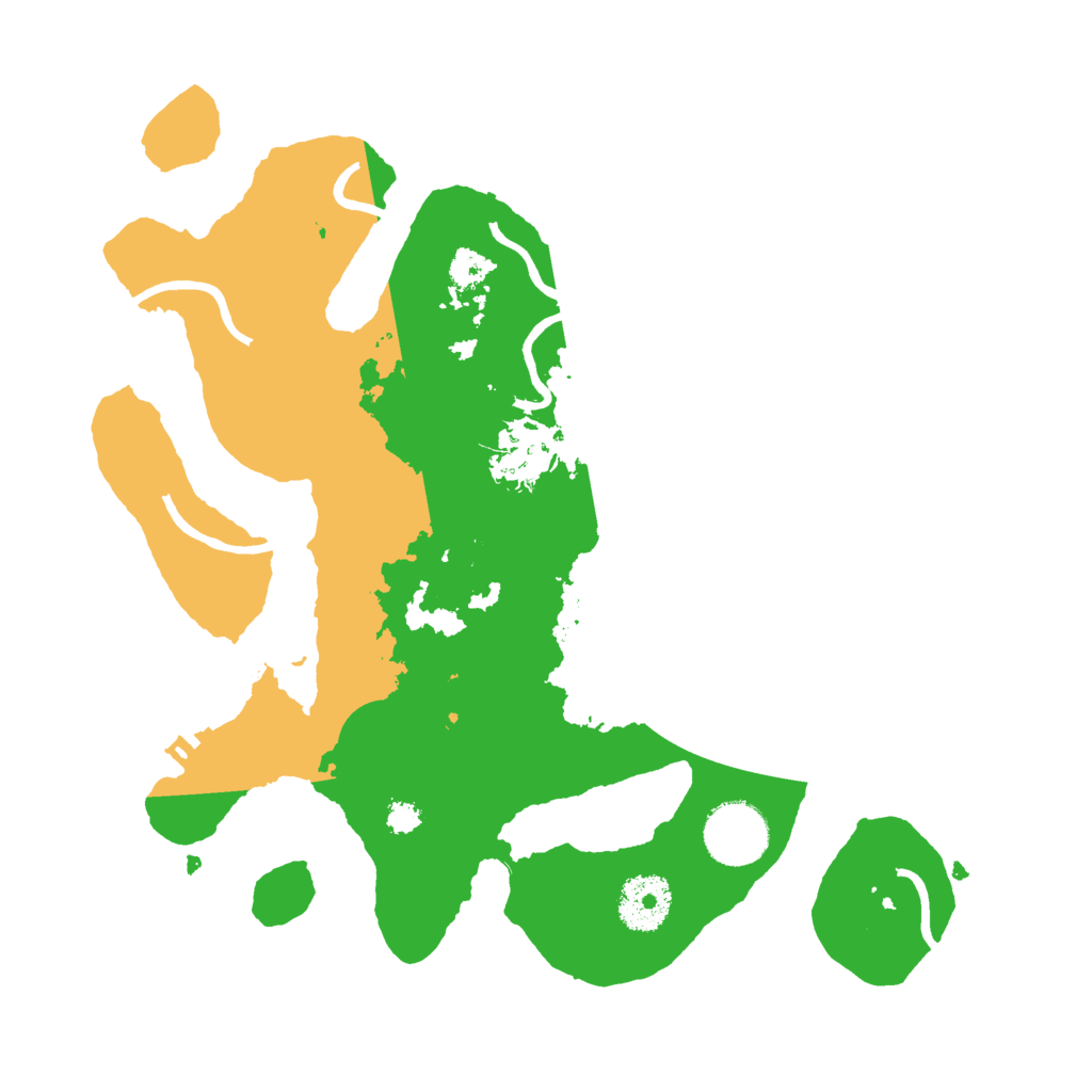 Biome Rust Map: Procedural Map, Size: 3000, Seed: 2050763005