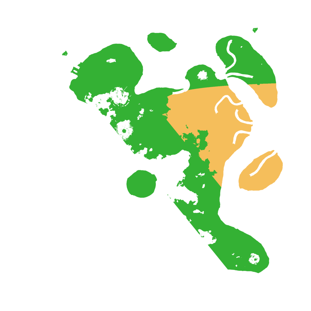 Biome Rust Map: Procedural Map, Size: 3000, Seed: 1661