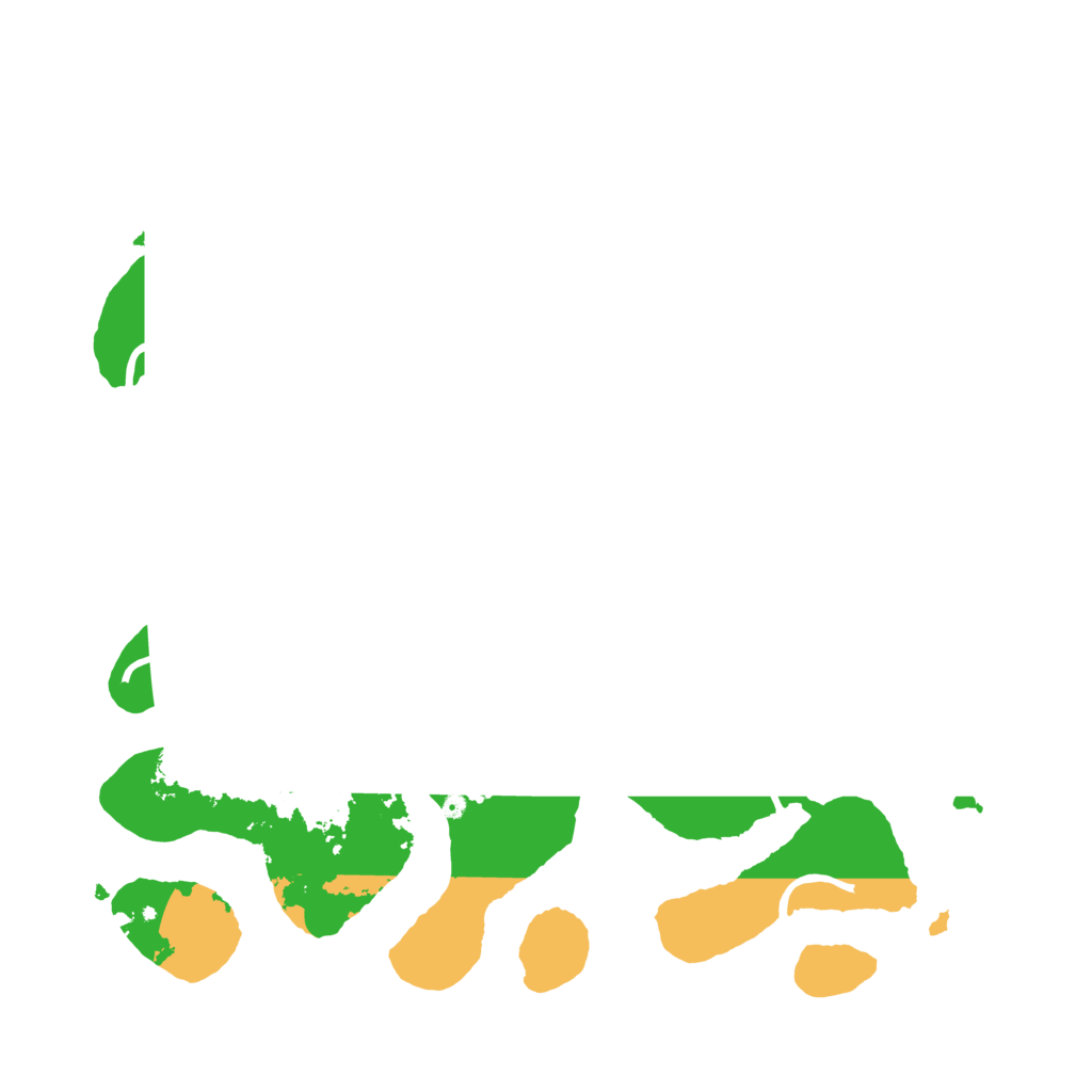 Biome Rust Map: Procedural Map, Size: 3500, Seed: 895578565