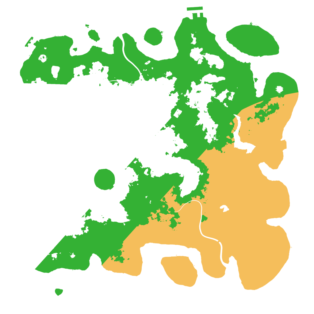 Biome Rust Map: Procedural Map, Size: 4000, Seed: 880330980