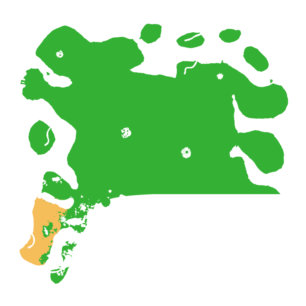 Biome Rust Map: Procedural Map, Size: 4500, Seed: 157473159