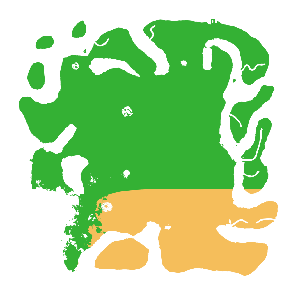 Biome Rust Map: Procedural Map, Size: 4200, Seed: 1690577348