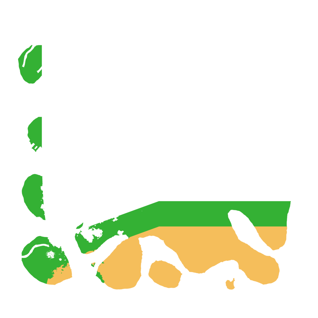 Biome Rust Map: Procedural Map, Size: 3500, Seed: 1278219205