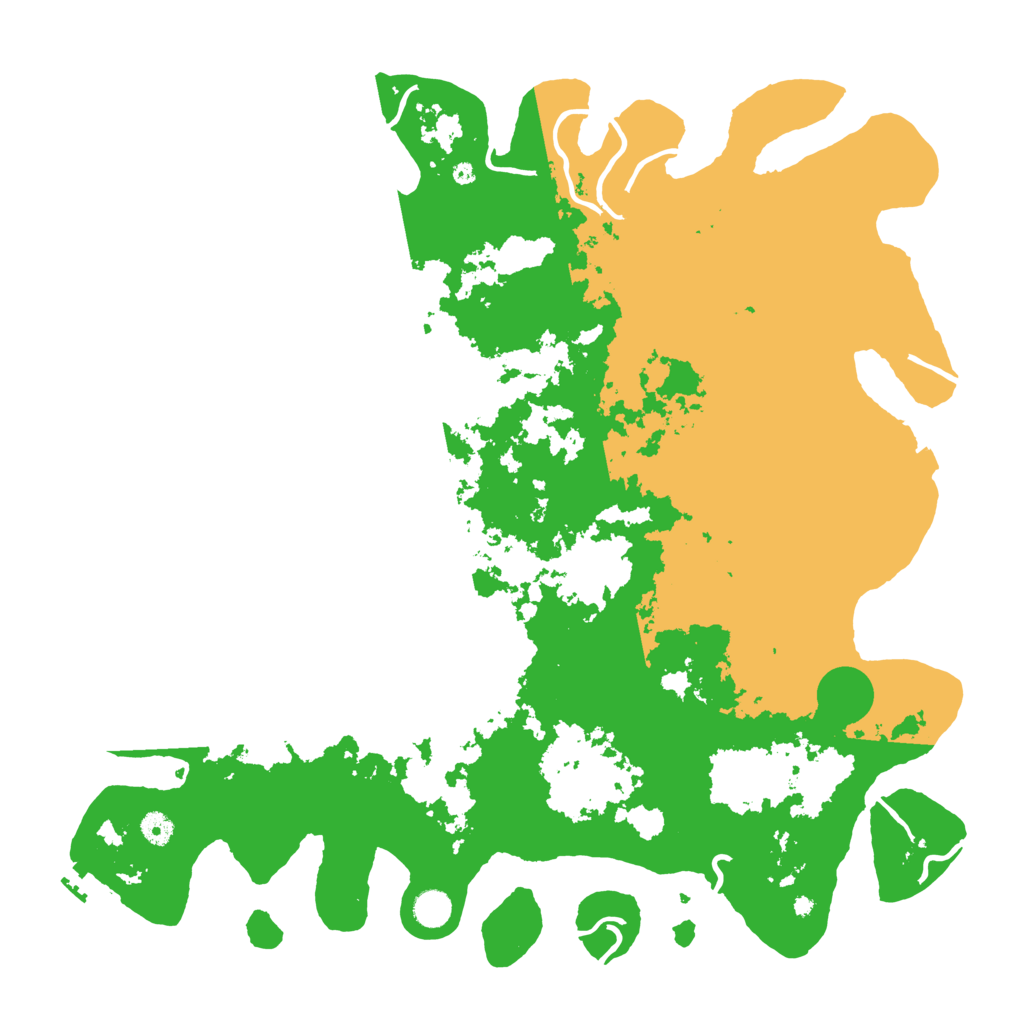 Biome Rust Map: Procedural Map, Size: 4750, Seed: 13740607